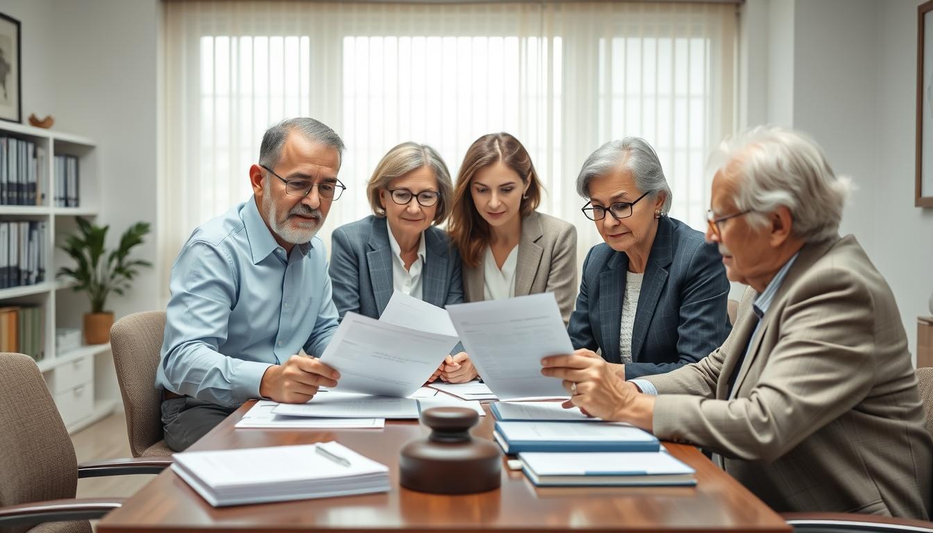 Property settlement documents and transfer review